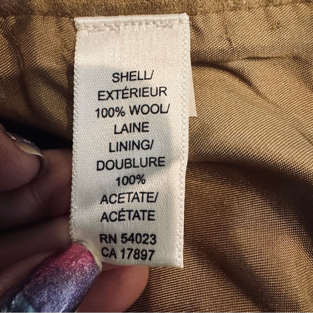 Banana Republic Beige Wide-Leg Martin Pants - Picture 3 of 12